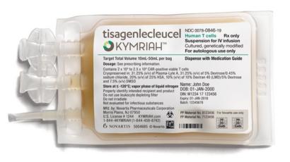 Tisagenlecleucel cumple objetivo primario de tasa respuesta completa en linfoma folicular refractario