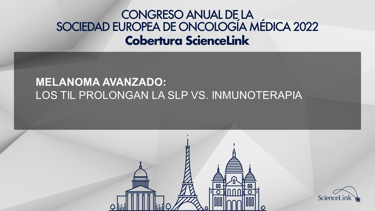 Melanoma avanzado: Los TIL prolongan la SLP vs. inmunoterapia