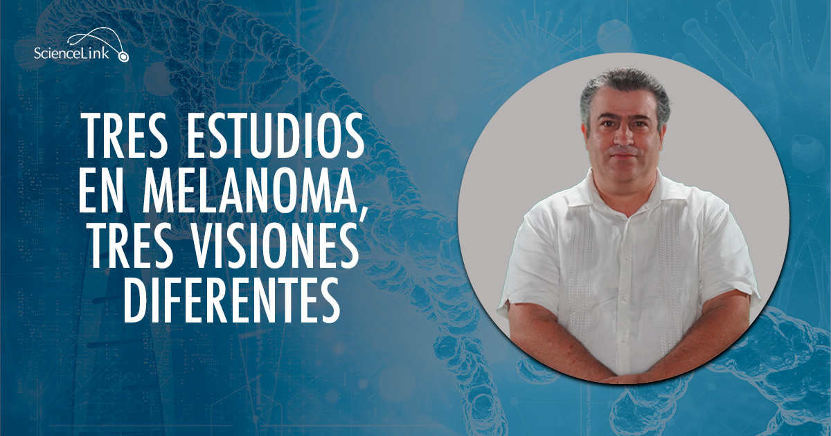 Tres estudios en melanoma, tres visiones diferentes