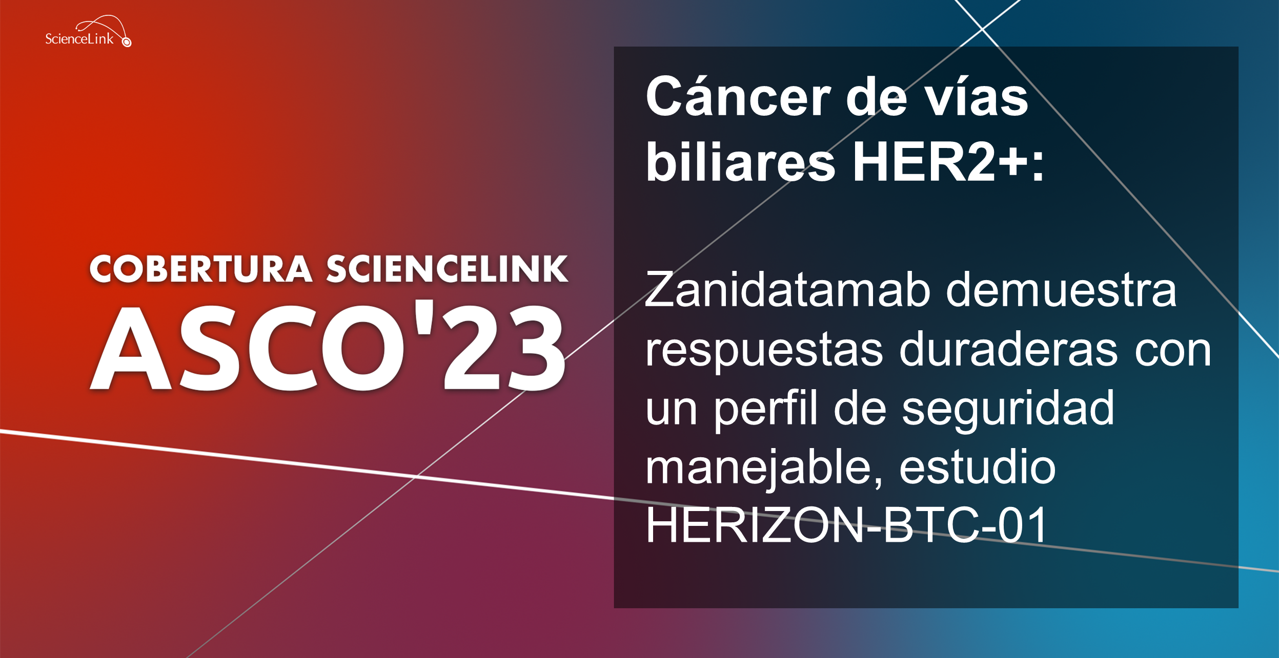 Cáncer de vías biliares HER2+: Zanidatamab demuestra respuestas duraderas con un perfil de seguridad manejable, estudio HERIZON-BTC-01