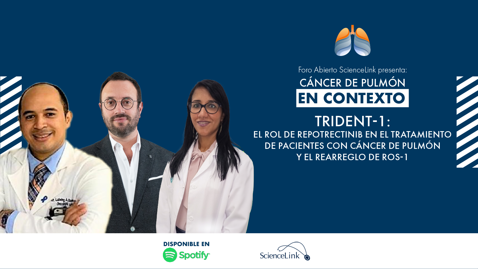 TRIDENT-1: el rol de repotrectinib en el tratamiento de pacientes con cáncer de pulmón y el rearreglo de ROS-1