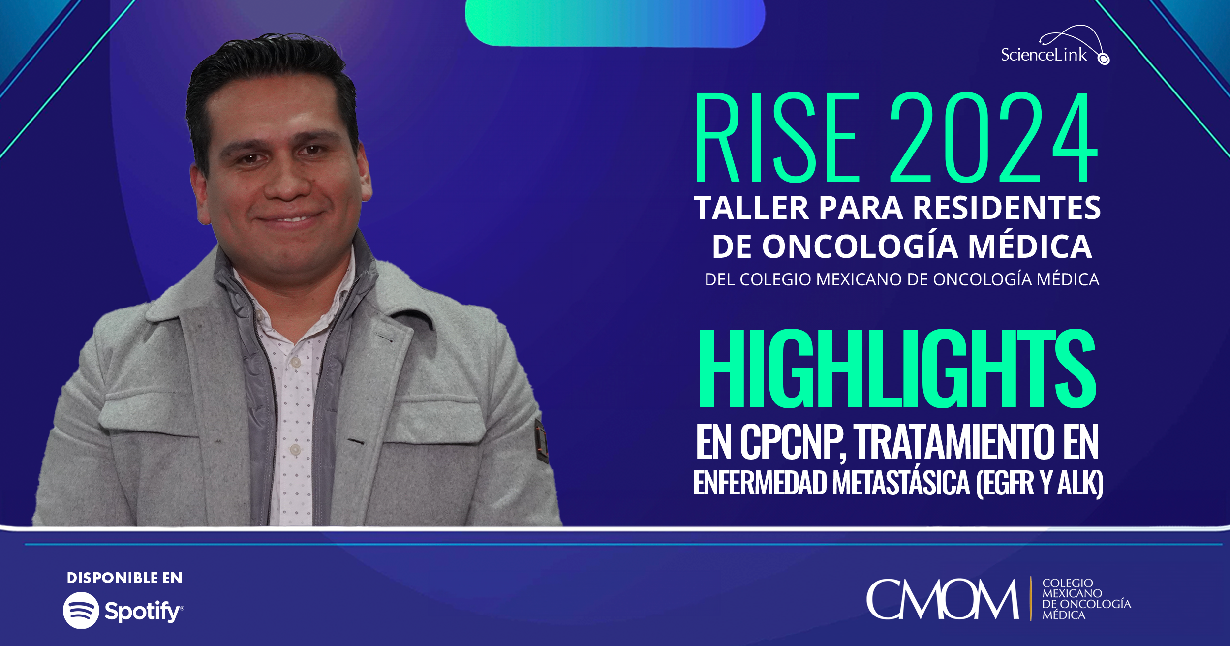 RISE 2024: highlights en CPCNP, tratamiento en enfermedad metastásica (EGFR y ALK)