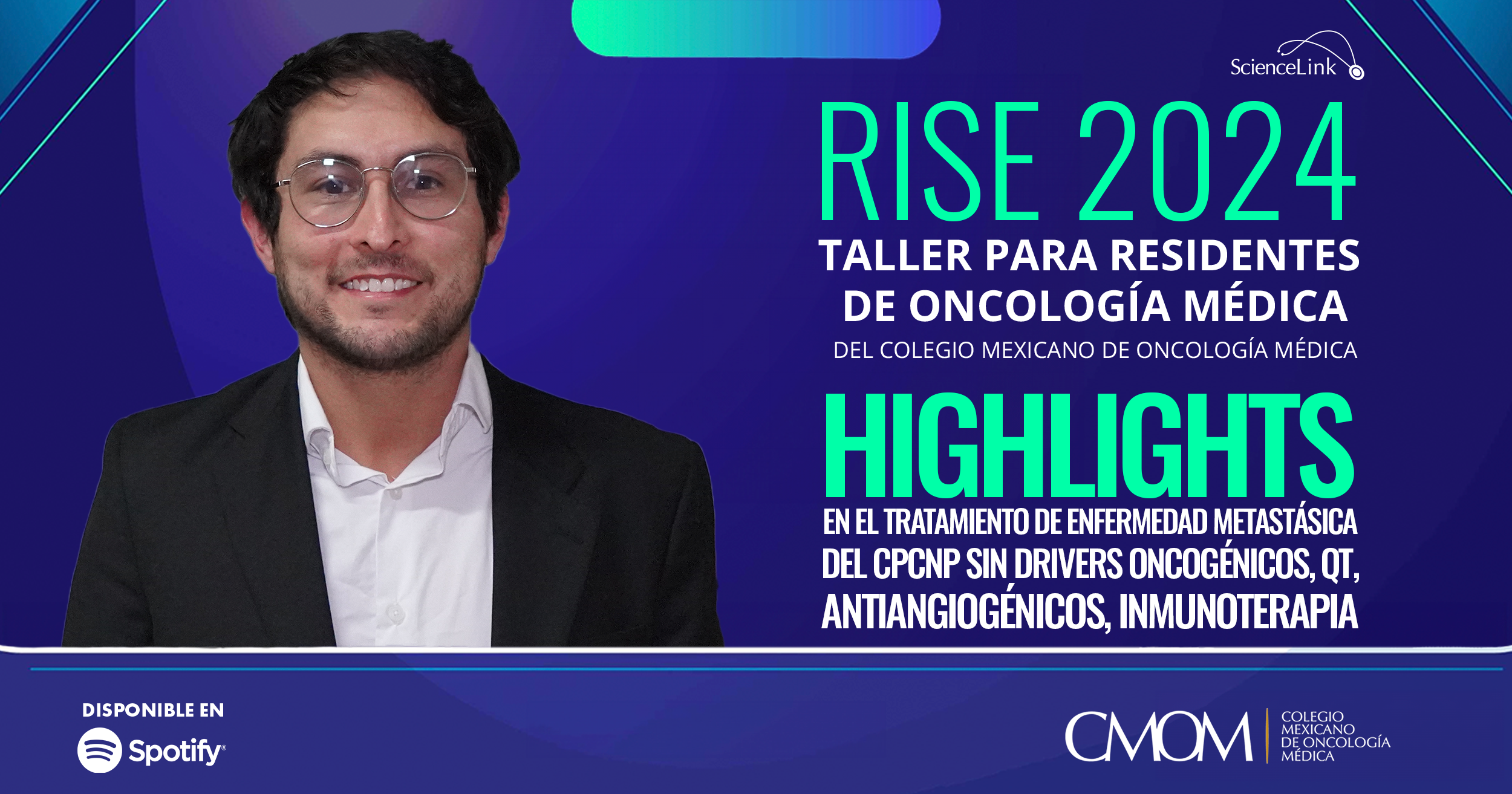 RISE 2024: highlights en el tratamiento de enfermedad metastásica del CPCNP sin drivers oncogénicos, QT, antiangiogénicos, inmunoterapia