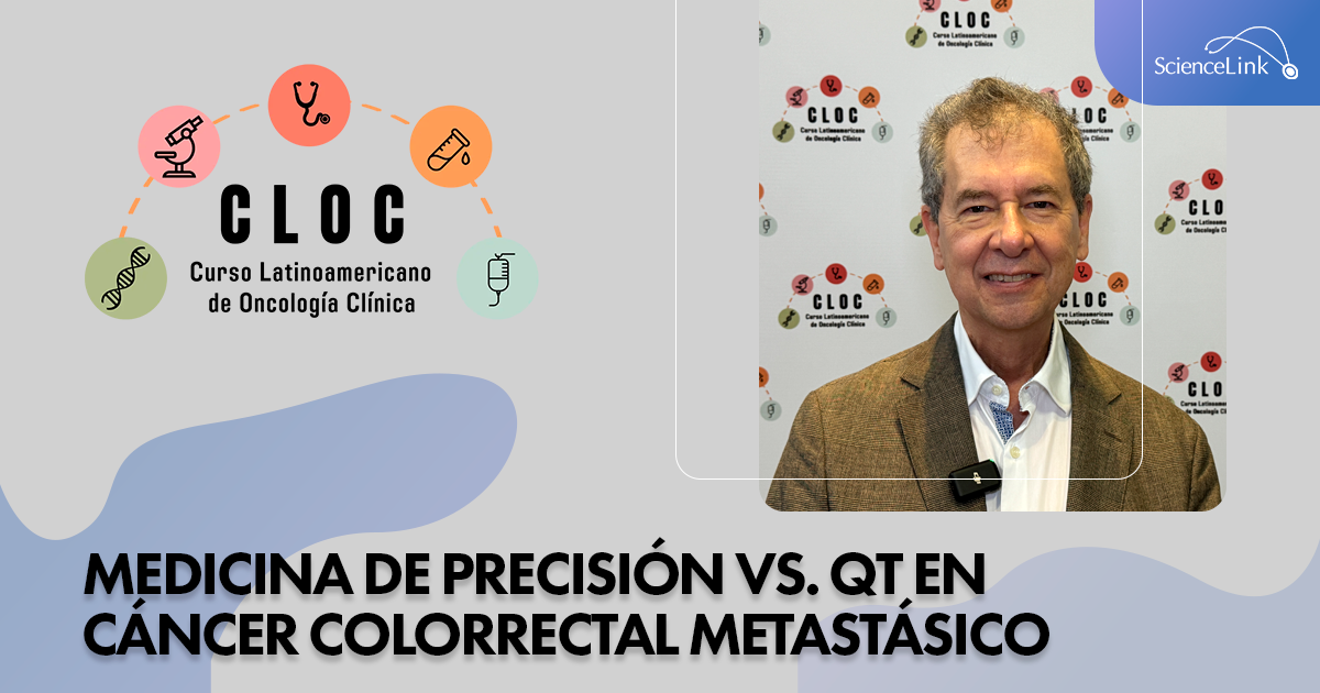 Medicina de precisión vs. QT en cáncer colorrectal metastásico