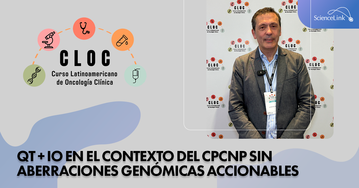 QT + IO en el contexto del CPCNP sin aberraciones genómicas accionables