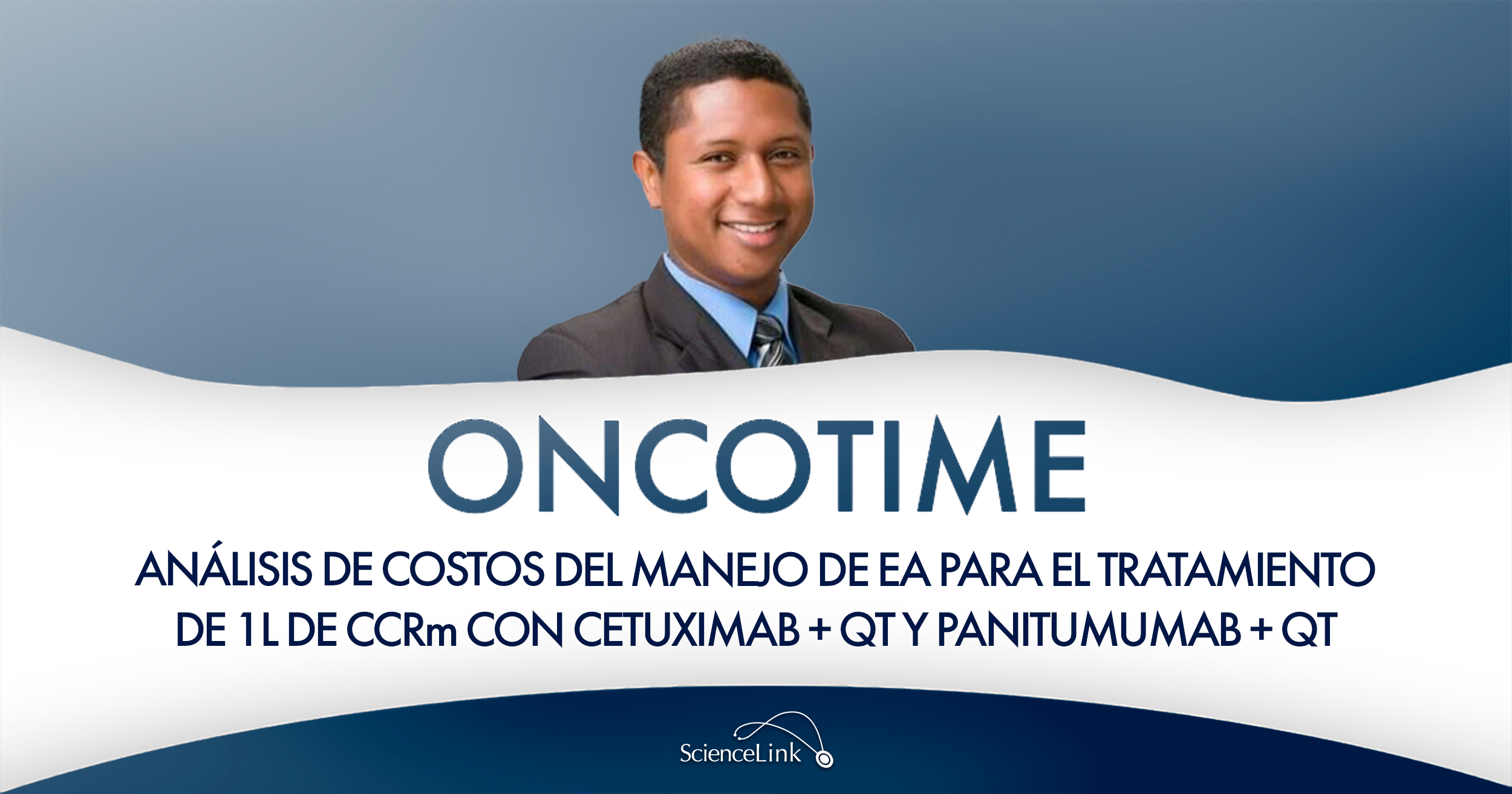 Análisis de costos del manejo de EA para el tratamiento de 1L de CCRm con cetuximab + QT y panitumumab + QT