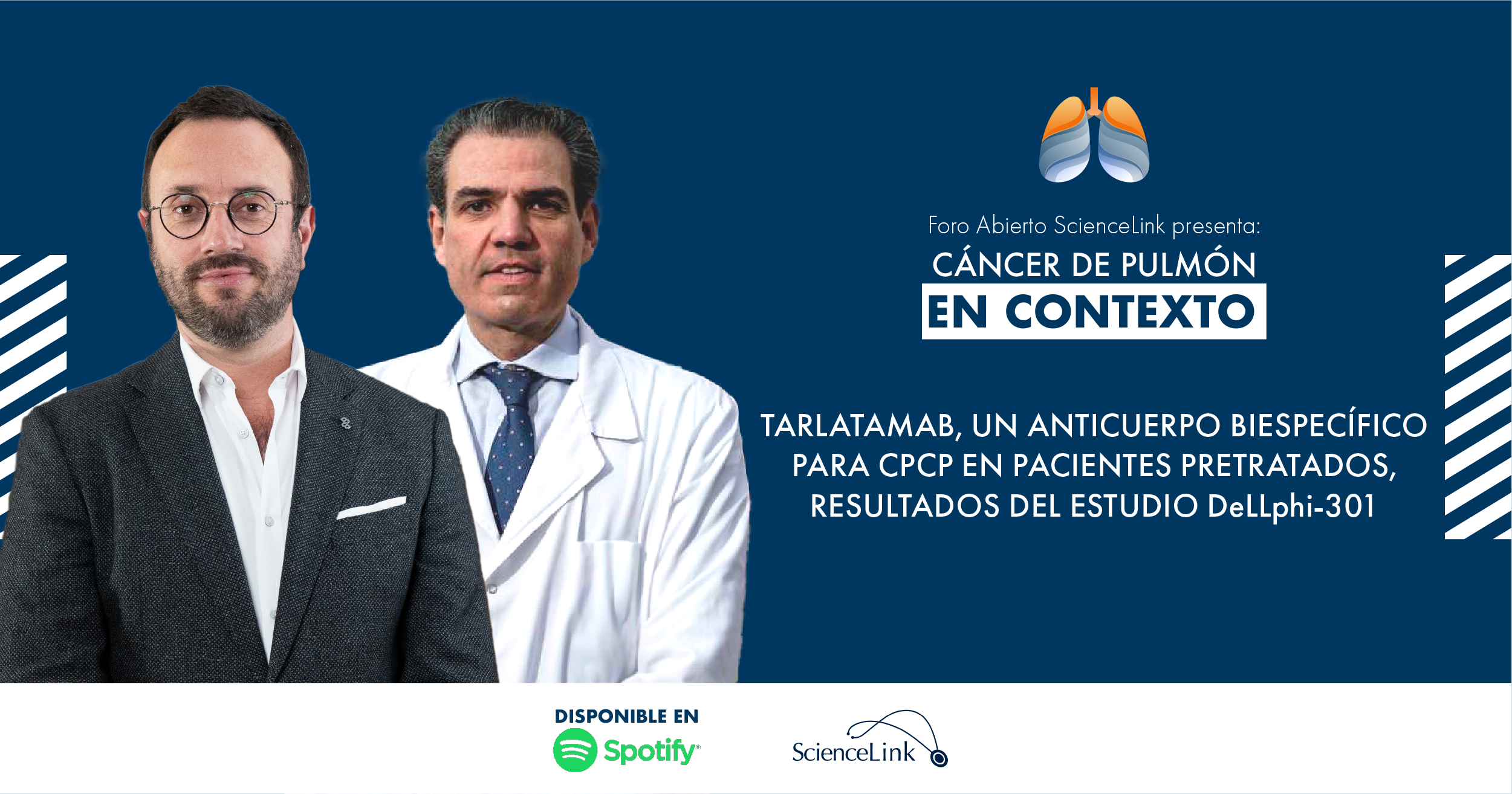 Tarlatamab, un anticuerpo biespecífico para CPCP en pacientes pretratados, resultados del estudio DeLLphi-301