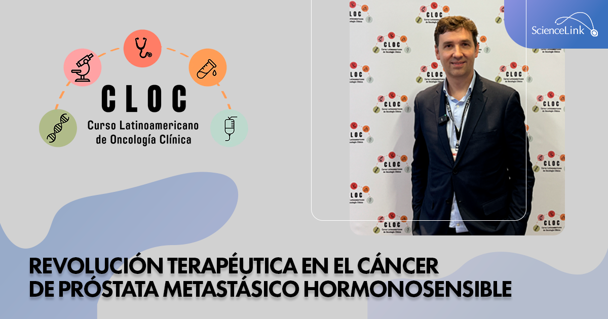 Revolución terapéutica en el cáncer de próstata metastásico hormonosensible