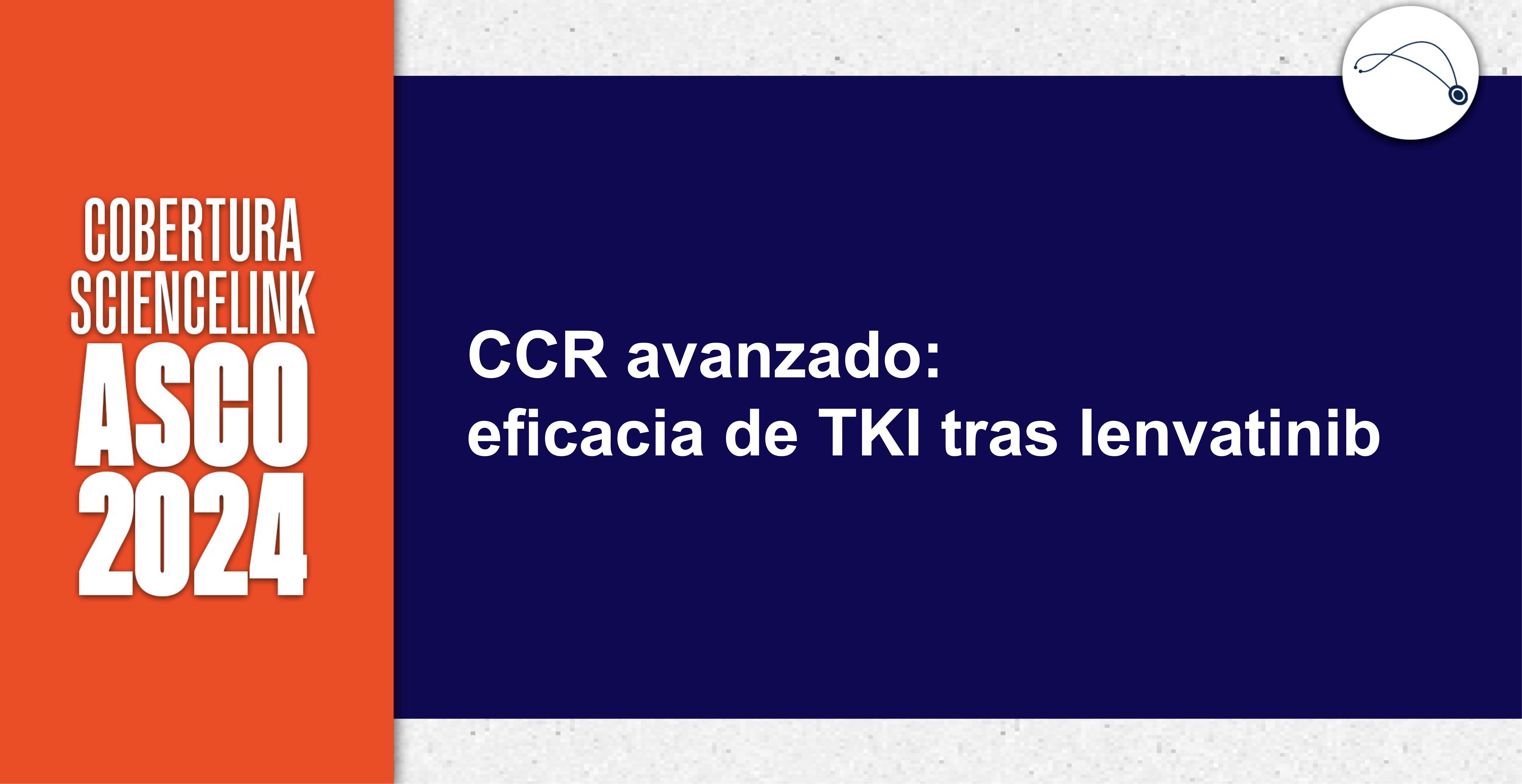 CCR avanzado: eficacia de TKI tras lenvatinib