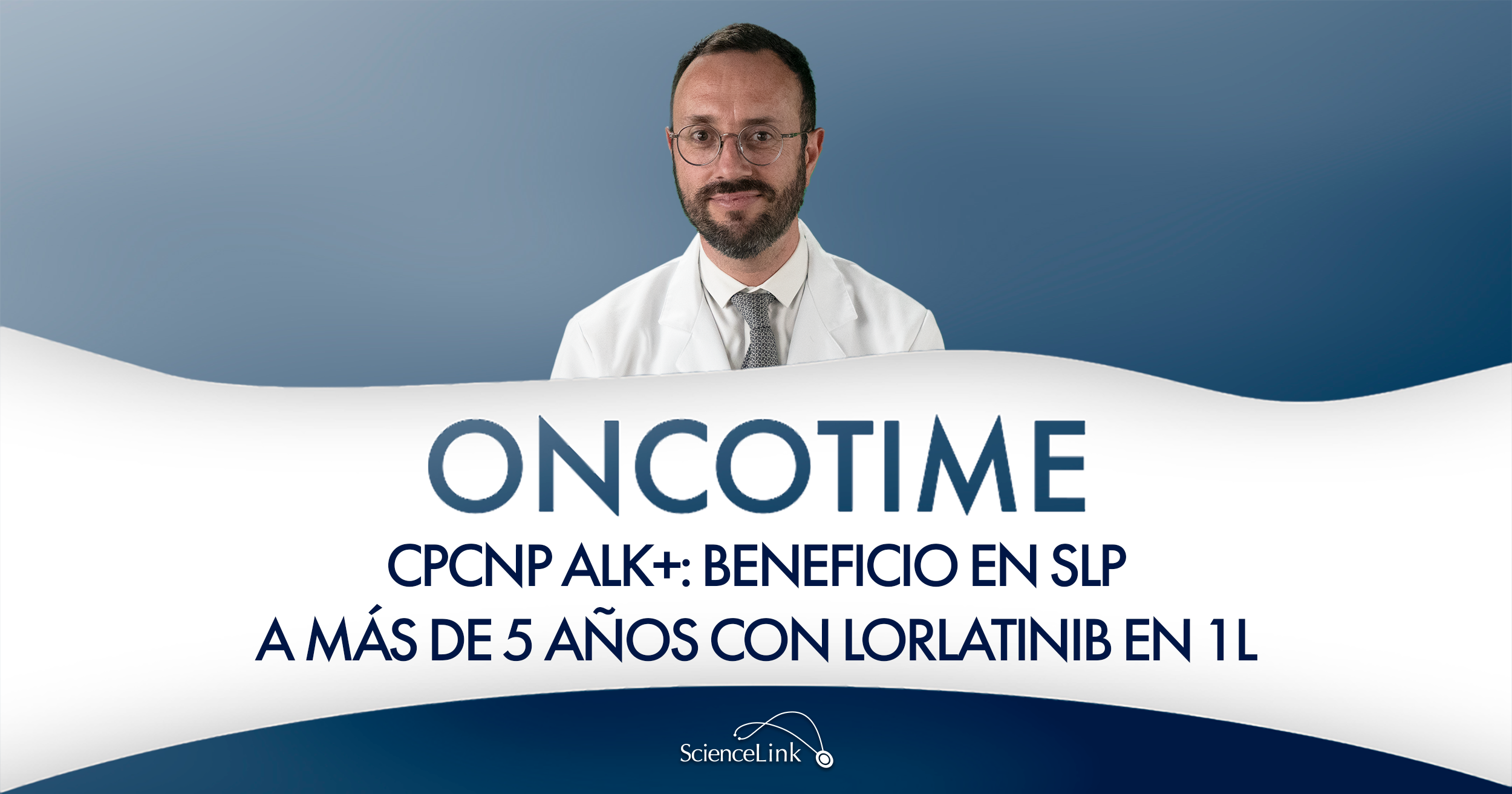 CPCNP ALK+: beneficio en SLP a más de 5 años con lorlatinib en 1L
