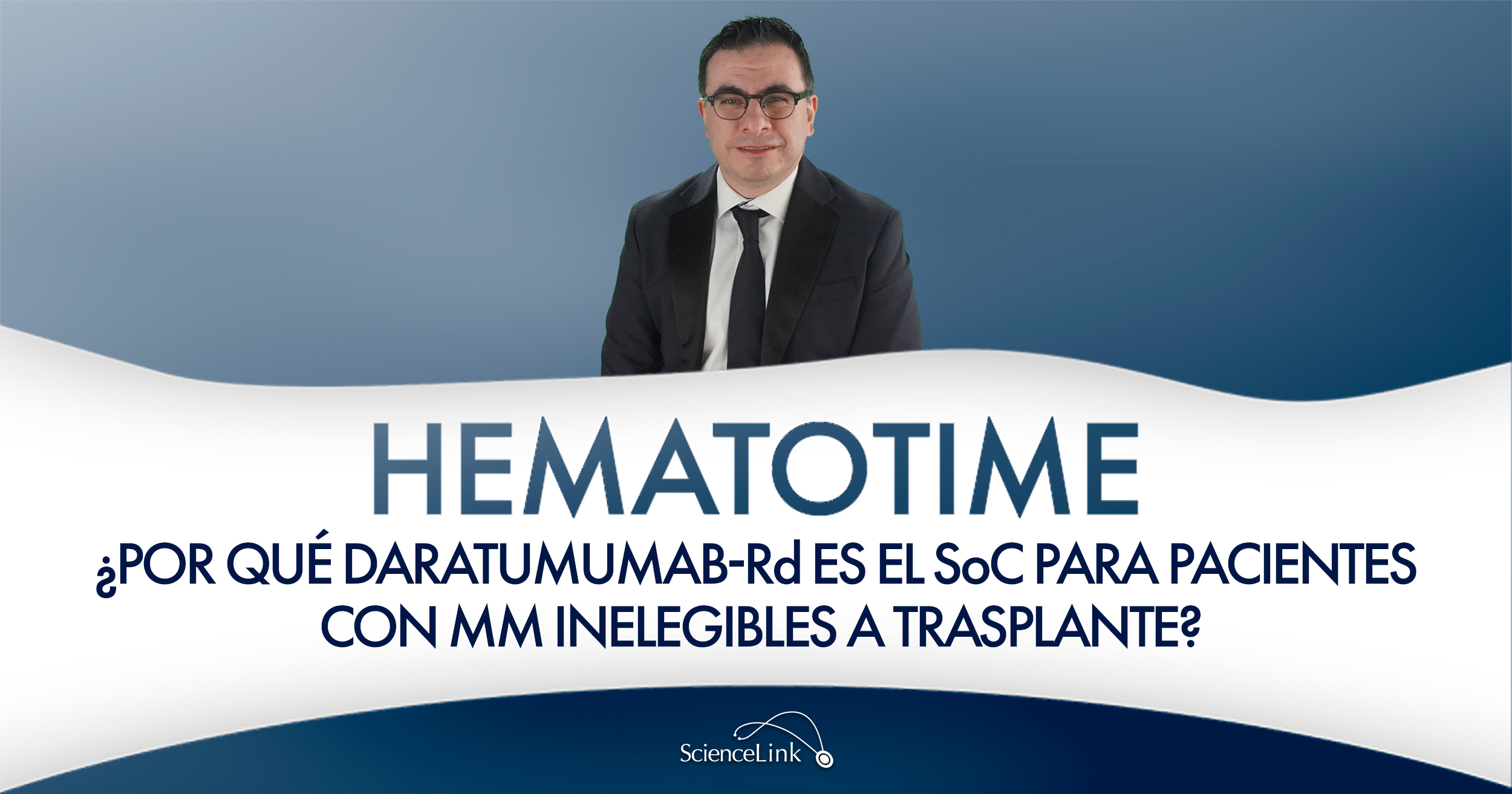 ¿Por qué daratumumab-Rd es el SoC para pacientes con MM inelegibles a trasplante?