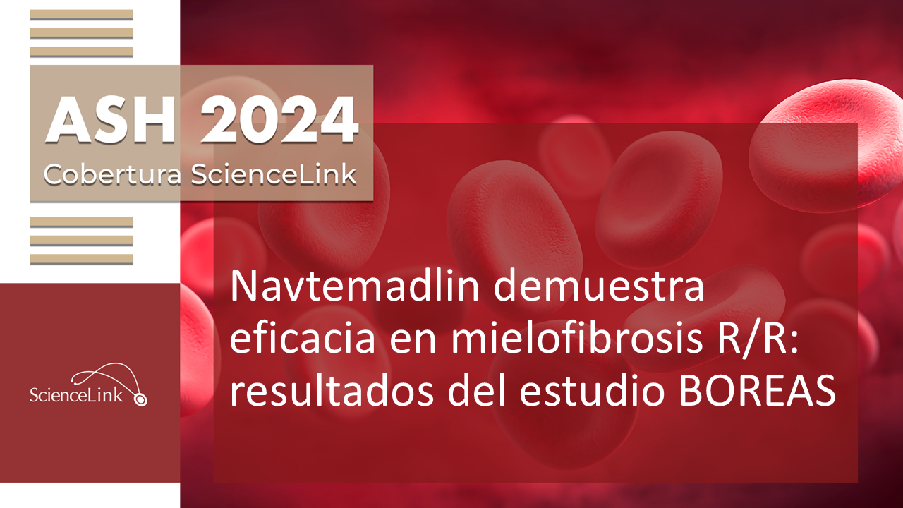 Navtemadlin demuestra eficacia en mielofibrosis R/R: resultados del estudio BOREAS