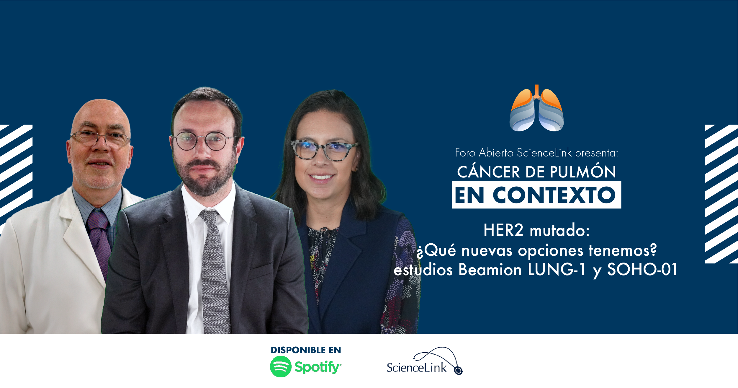 HER2 mutado: ¿Qué nuevas opciones tenemos? estudios Beamion LUNG-1 y SOHO-01