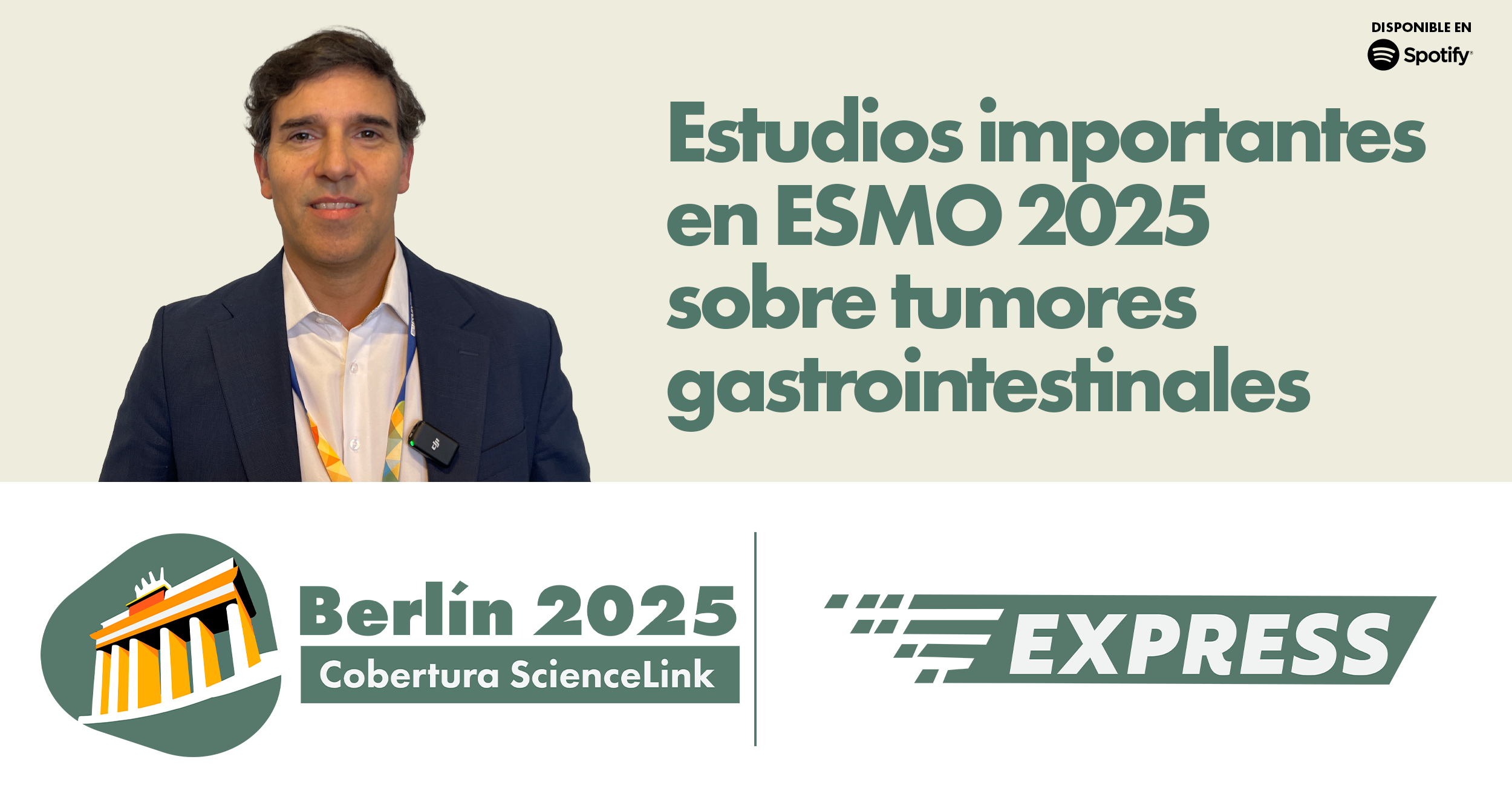 Estudios importantes en ESMO 2025 sobre tumores gastrointestinales
