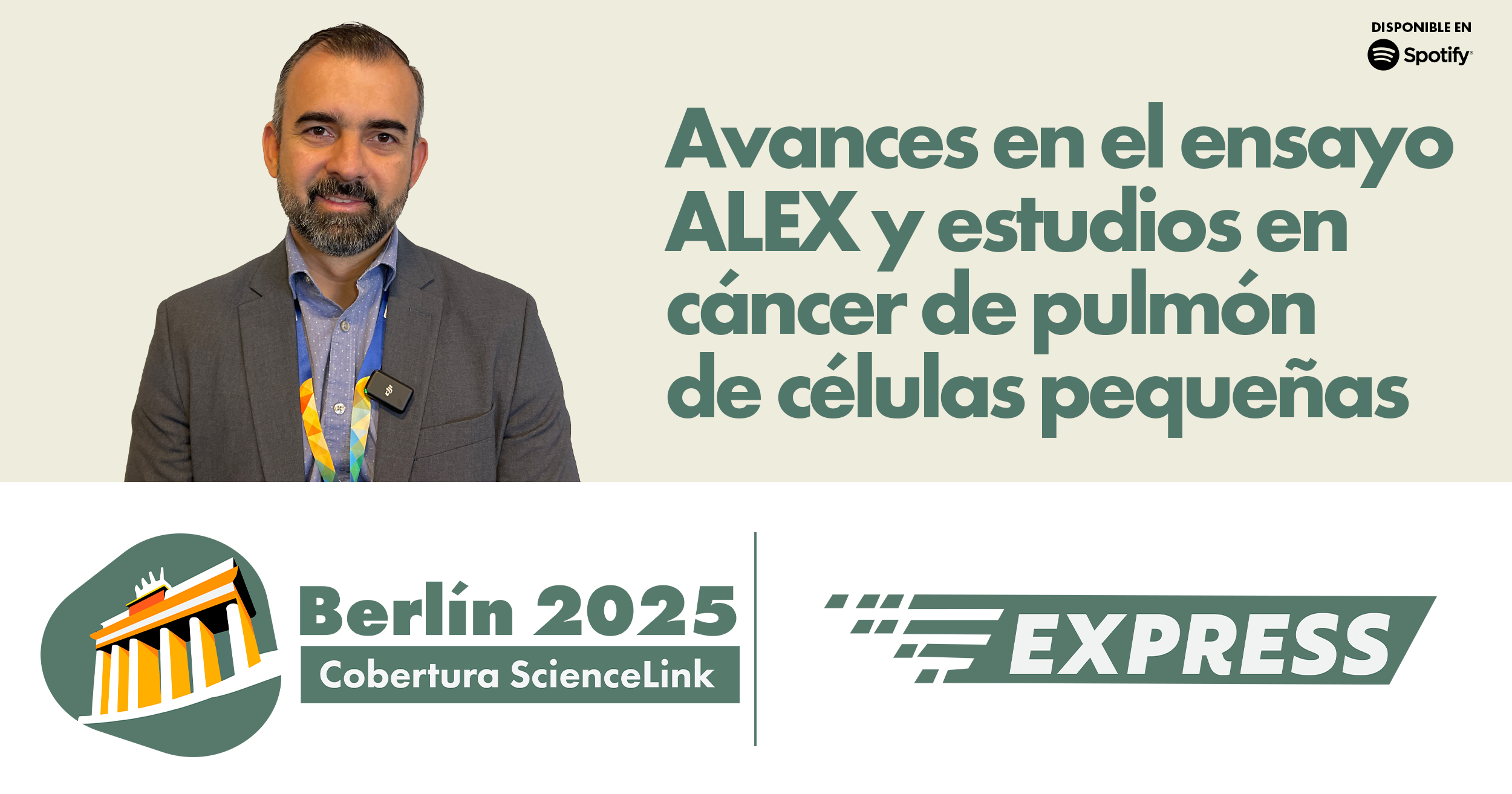 Avances en el ensayo ALEX y estudios en cáncer de pulmón de células pequeñas