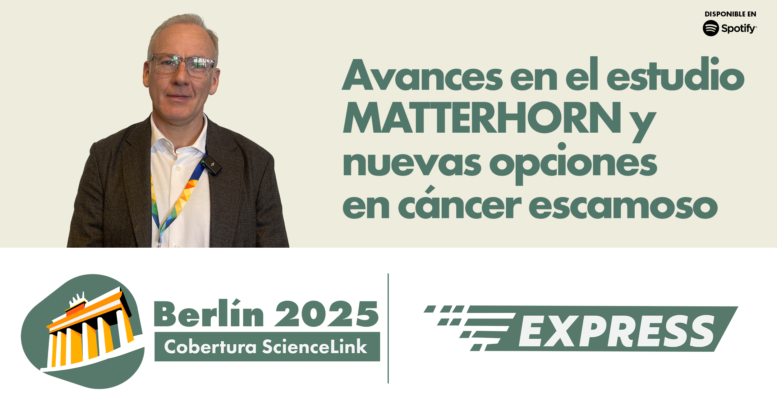 Avances en el estudio MATTERHORN y nuevas opciones en cáncer escamoso