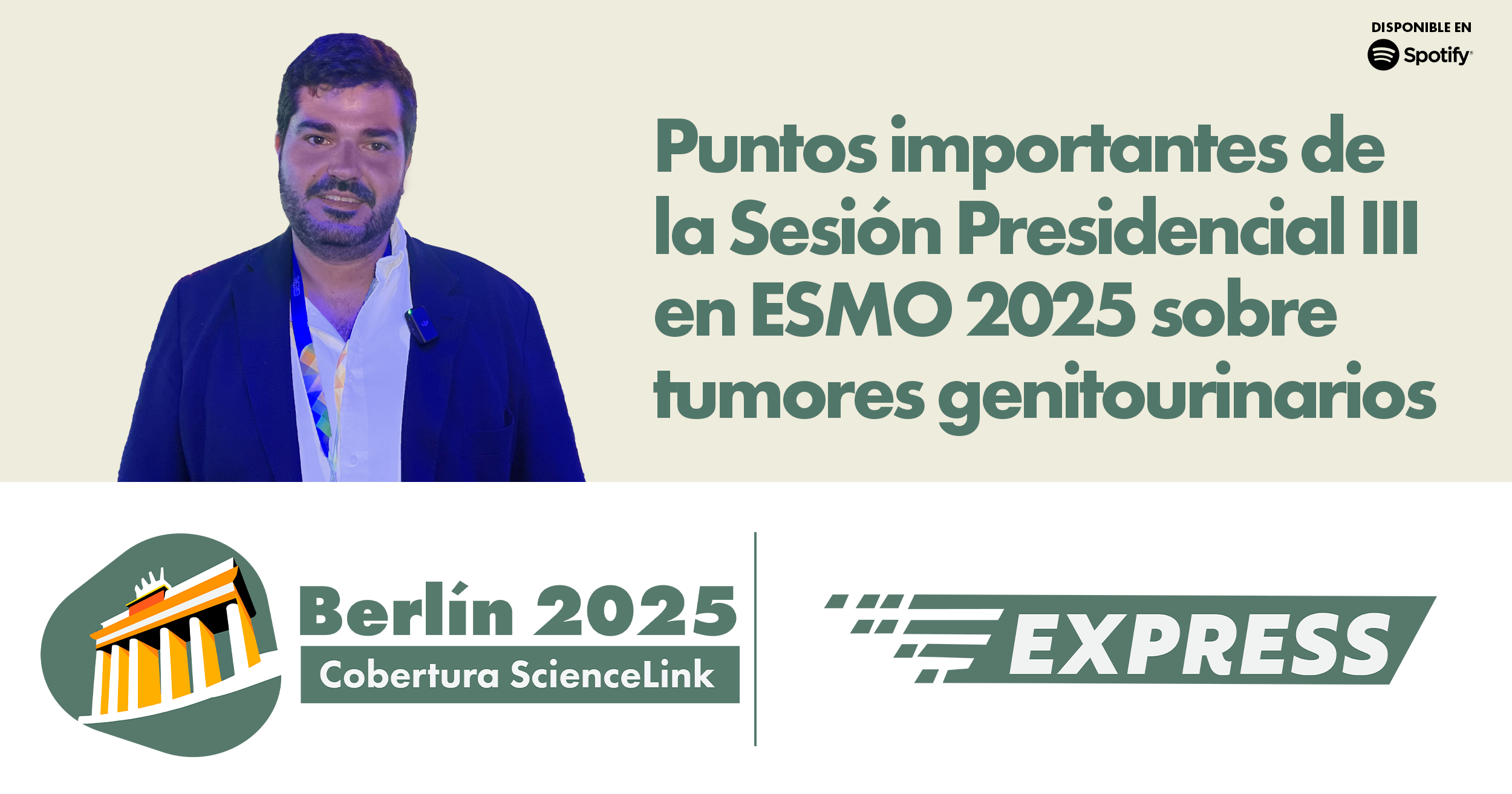 Puntos importantes de la Sesión Presidencial III en ESMO 2025 sobre tumores genitourinarios