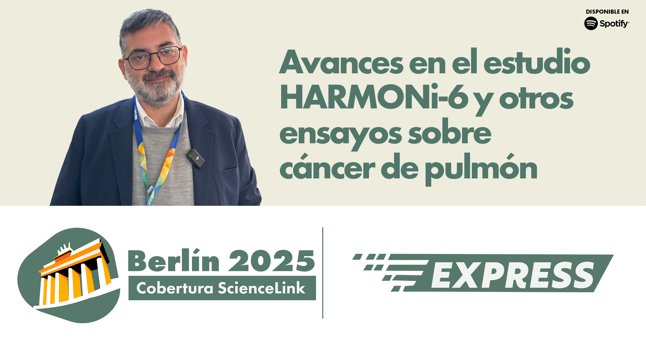 Avances en el estudio HARMONi-6 y otros ensayos sobre cáncer de pulmón