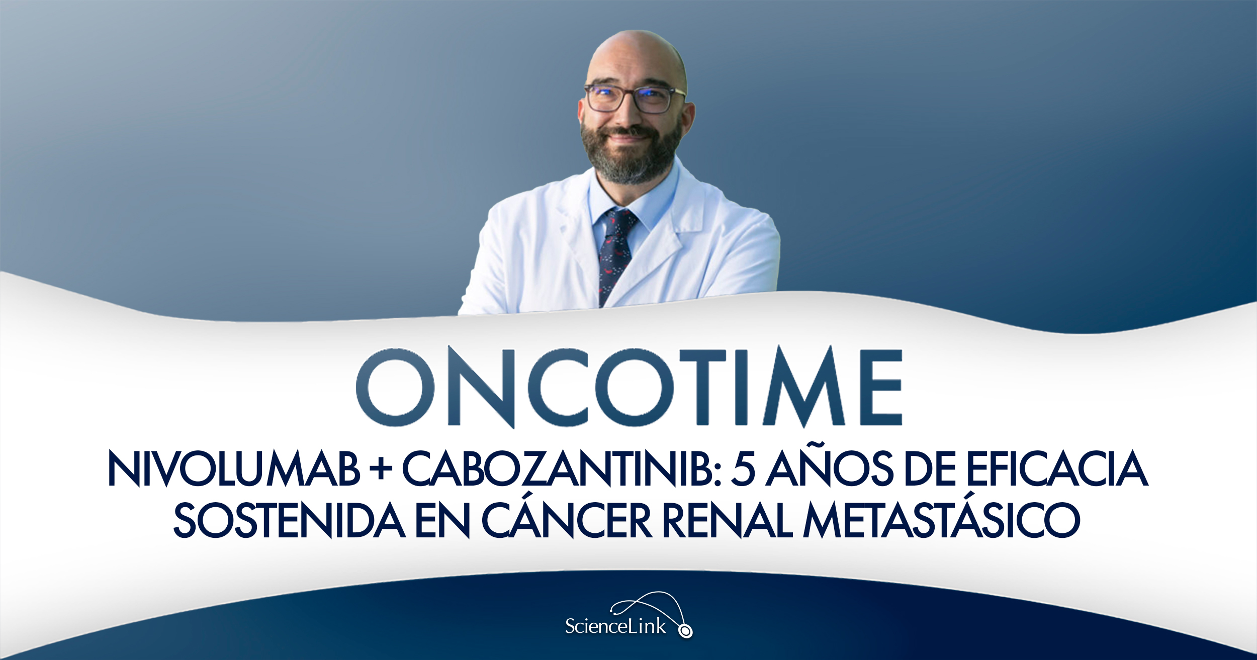 Nivolumab + cabozantinib: 5 años de eficacia sostenida en cáncer renal metastásico