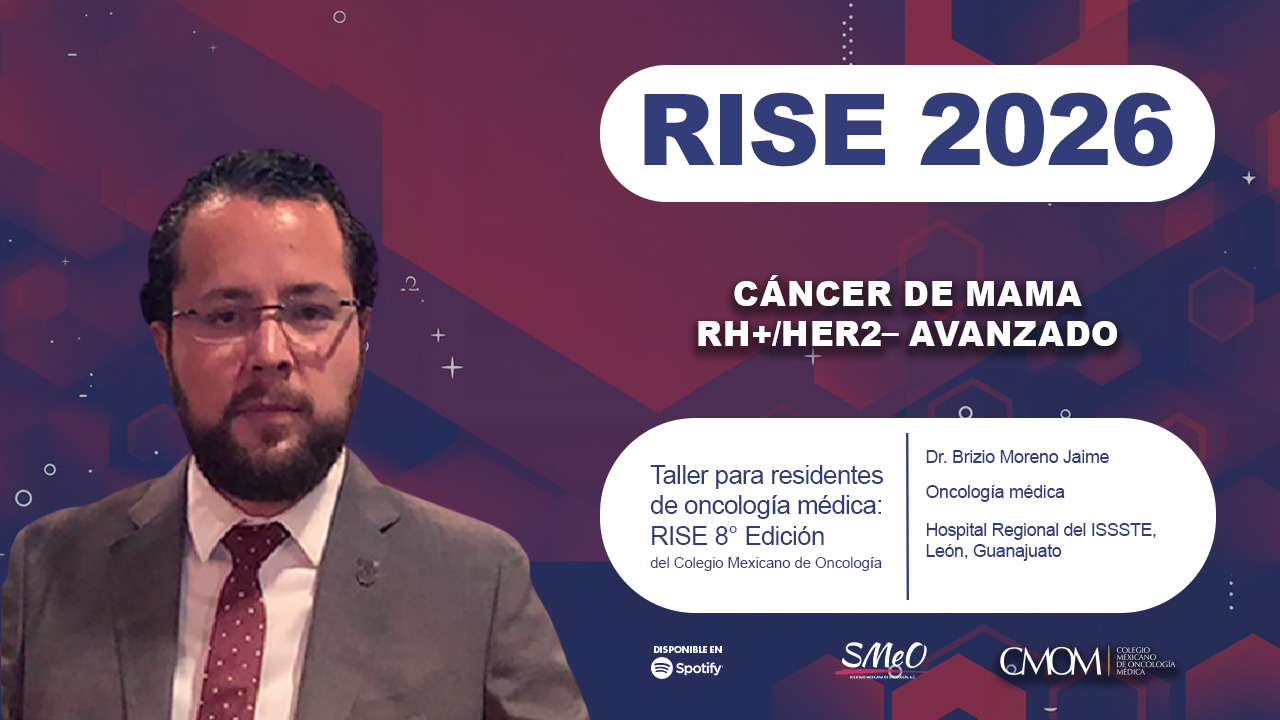 RISE 2026: cáncer de mama RH+/HER2– avanzado