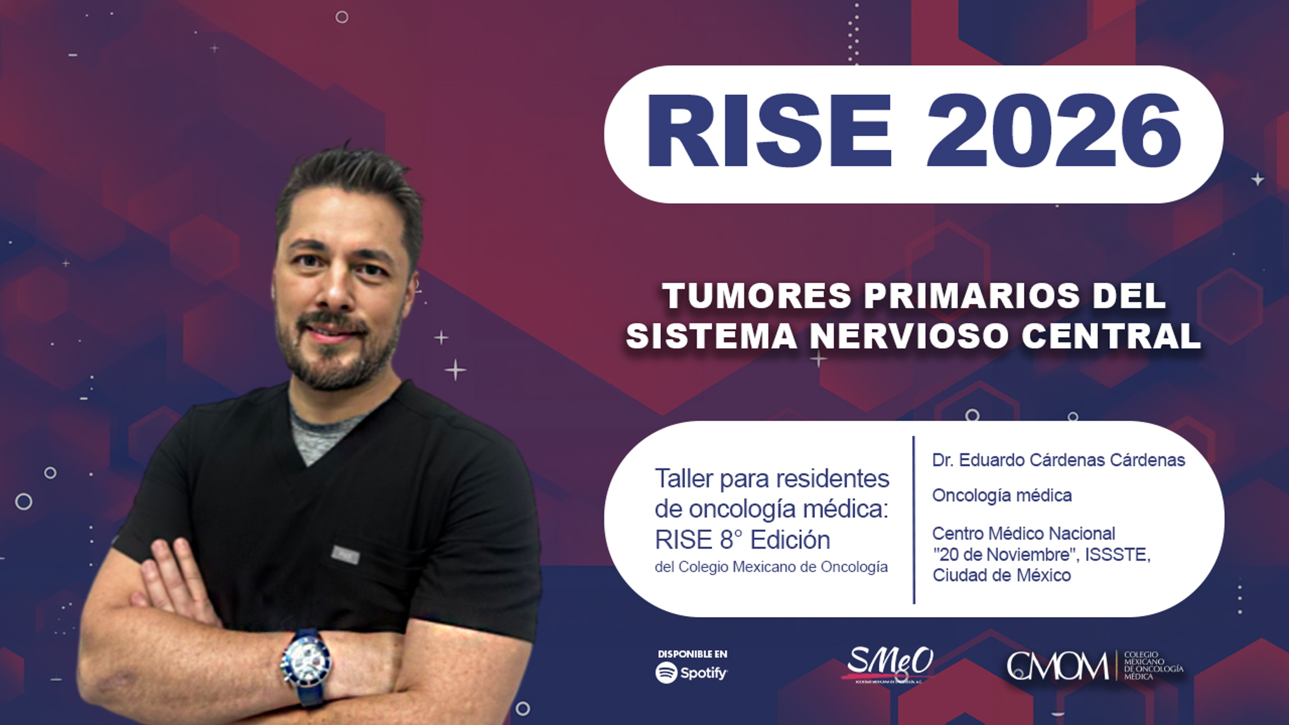 RISE 2026: tumores primarios del sistema nervioso central