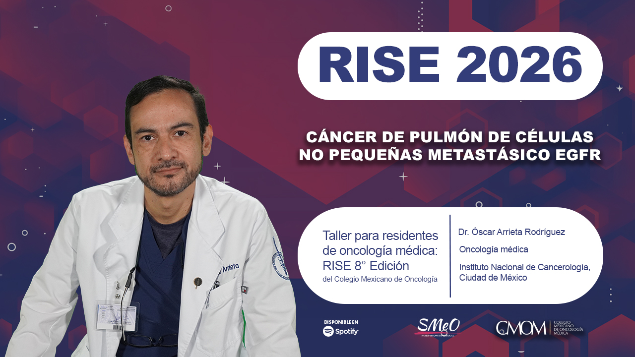 RISE 2026: cáncer de pulmón de células no pequeñas metastásico EGFR