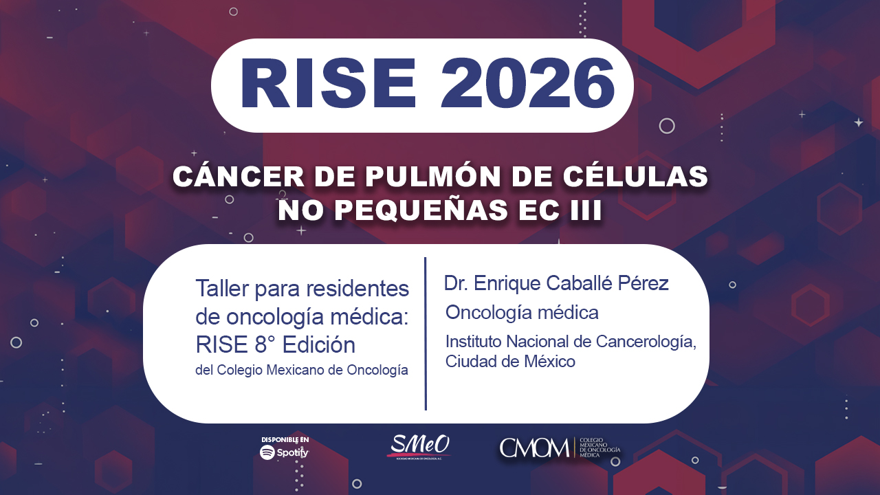 RISE 2026: cáncer de pulmón de células no pequeñas EC III
