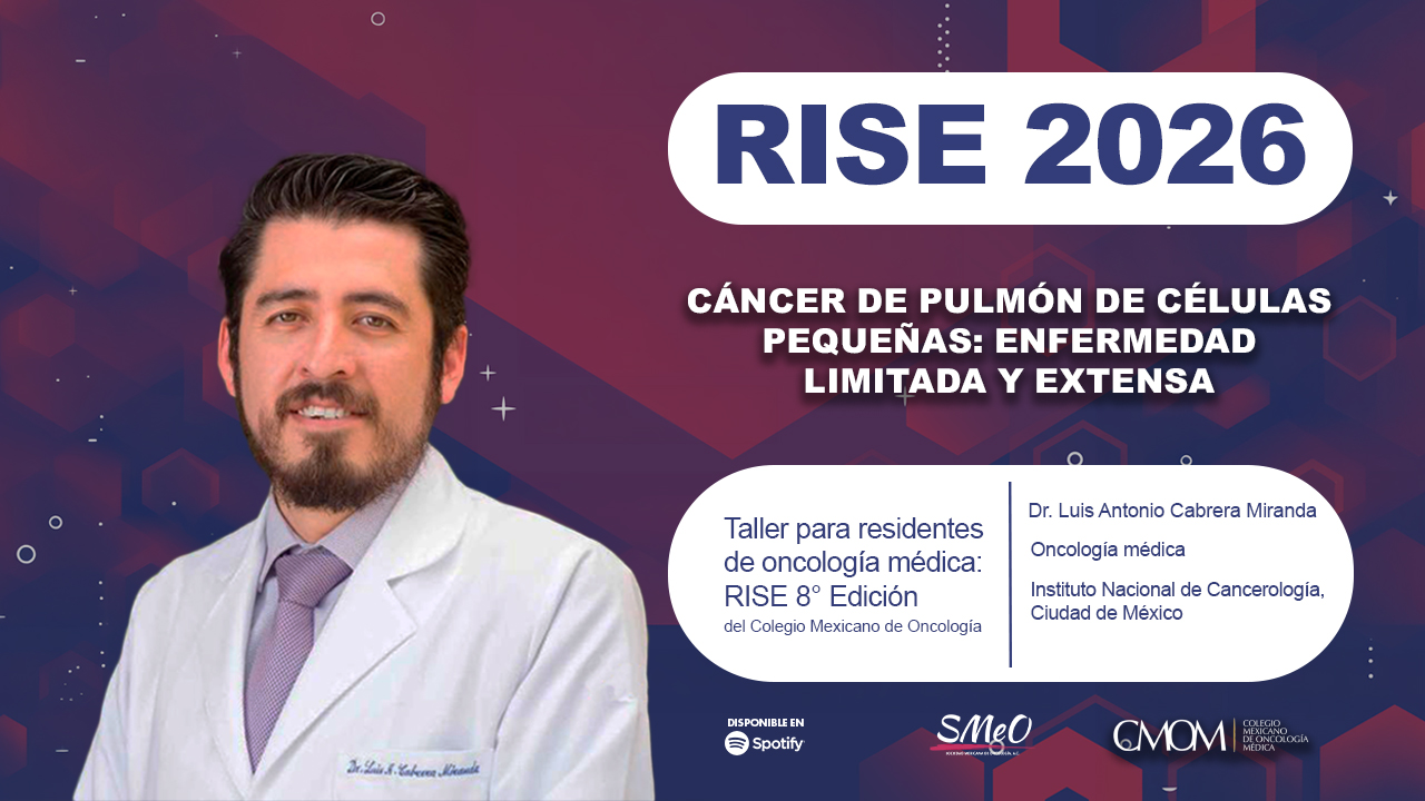 RISE 2026: cáncer de pulmón de células pequeñas, enfermedad limitada y extensa
