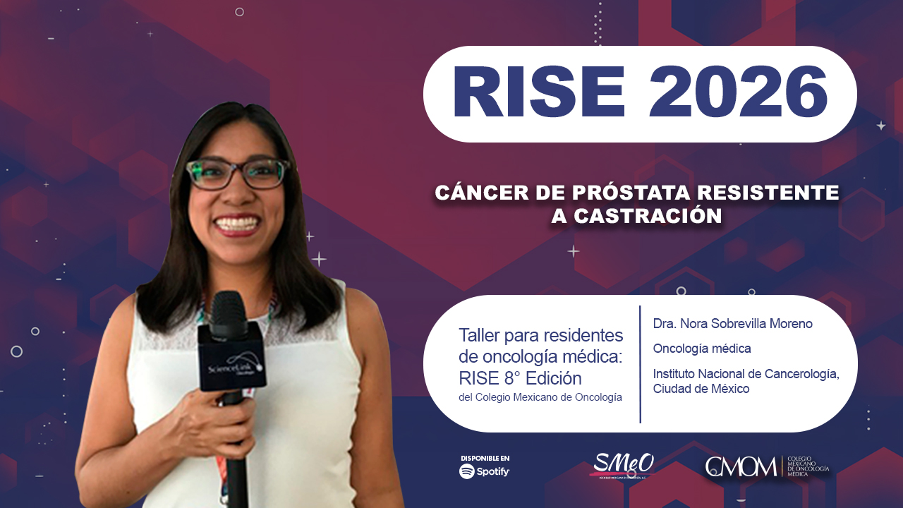 RISE 2026: cáncer de próstata resistente a la castración