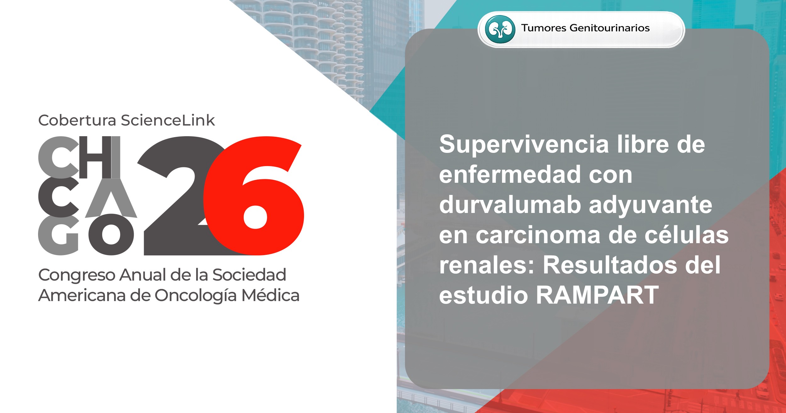 Supervivencia libre de enfermedad con durvalumab adyuvante en carcinoma de células renales: Resultados del estudio RAMPART