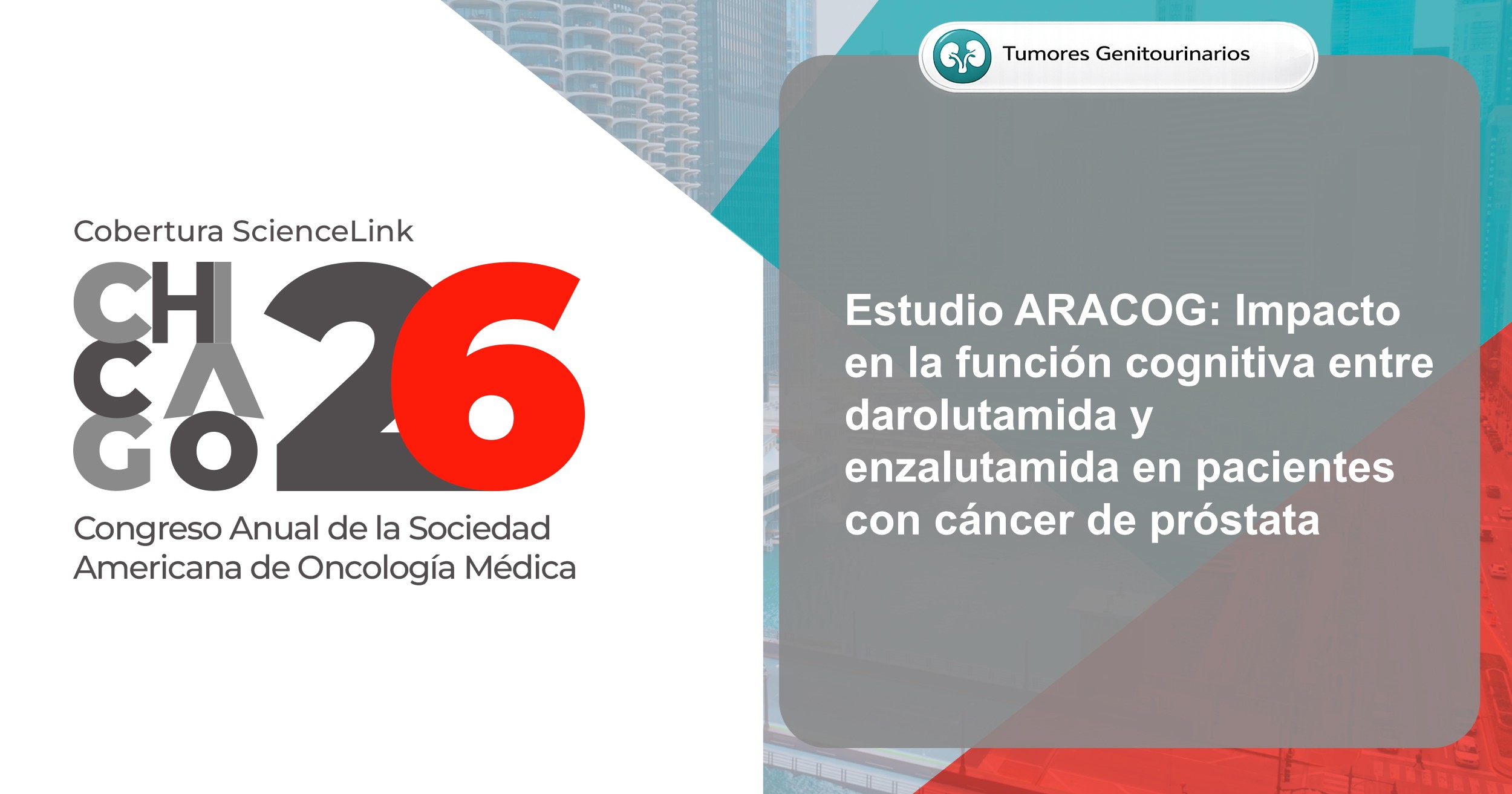 Estudio ARACOG: Impacto en la función cognitiva entre darolutamida y enzalutamida en pacientes con cáncer de próstata