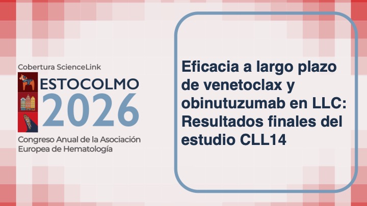 Eficacia a largo plazo de venetoclax y obinutuzumab en LLC: Resultados finales del estudio CLL14
