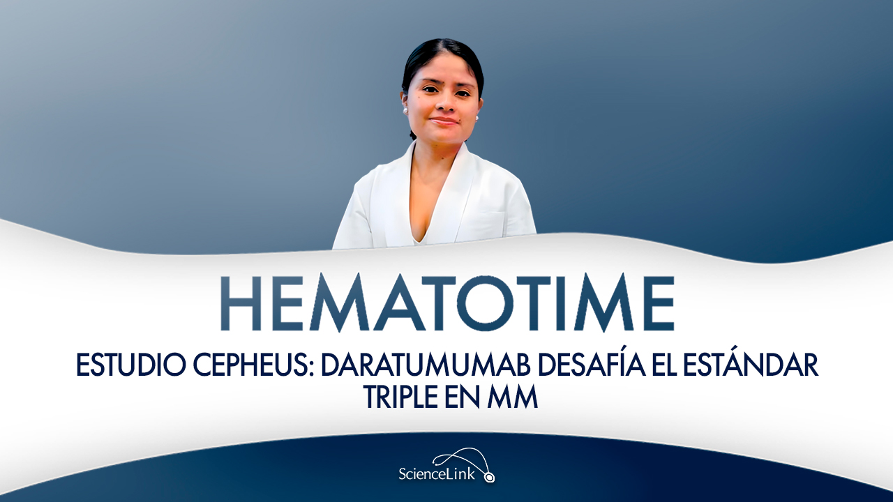 Estudio CEPHEUS: daratumumab desafía el estándar triple en MM