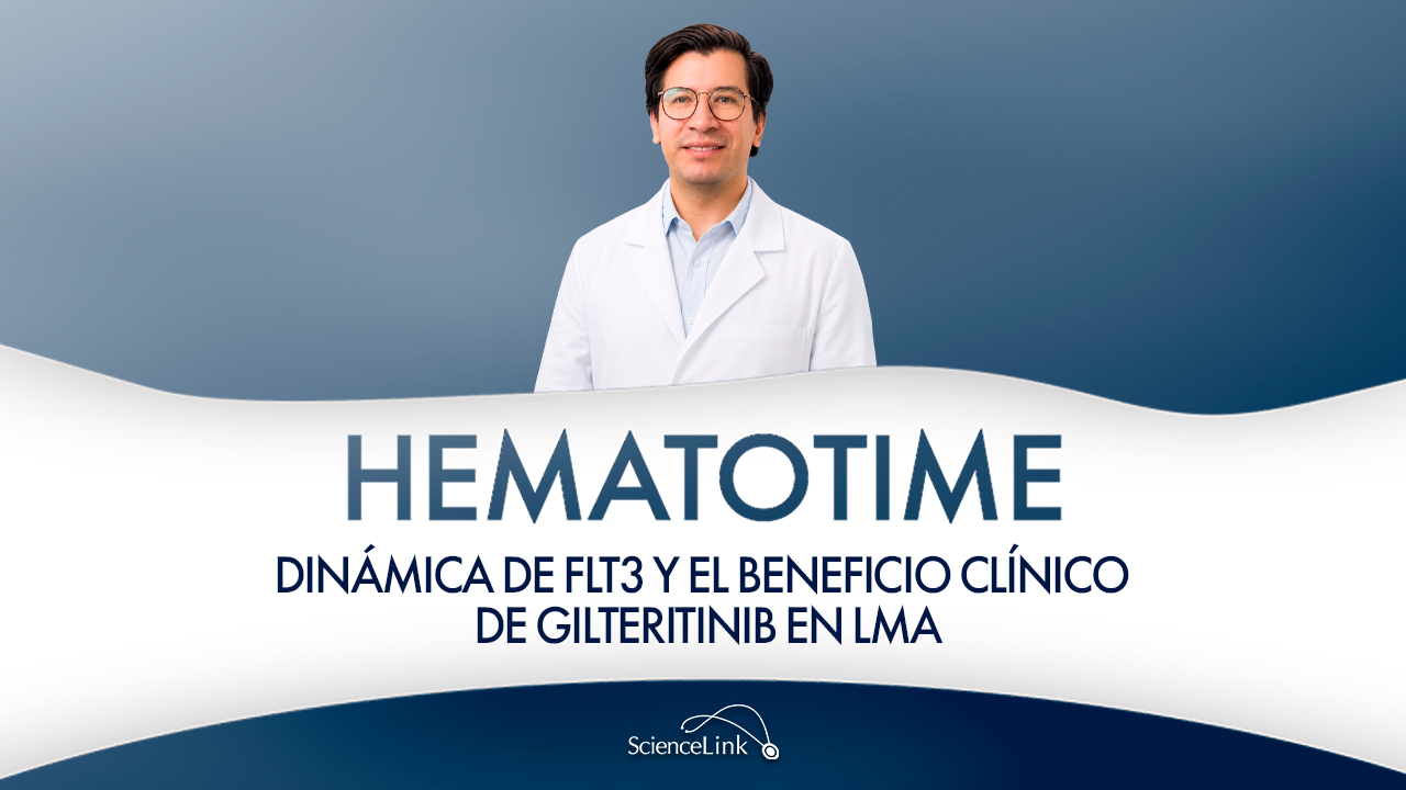 Dinámica de FLT3 y el beneficio clínico de gilteritinib en LMA