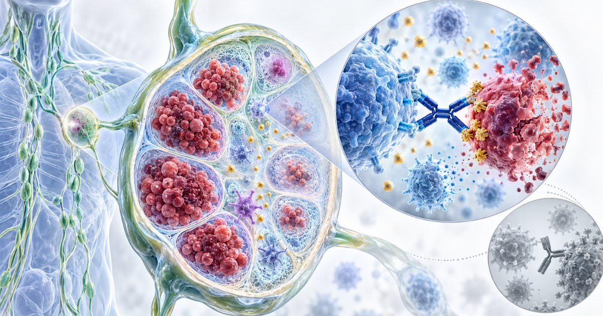 Mosunetuzumab más lenalidomida mejora la SLP en linfoma folicular R/R en el estudio CELESTIMO